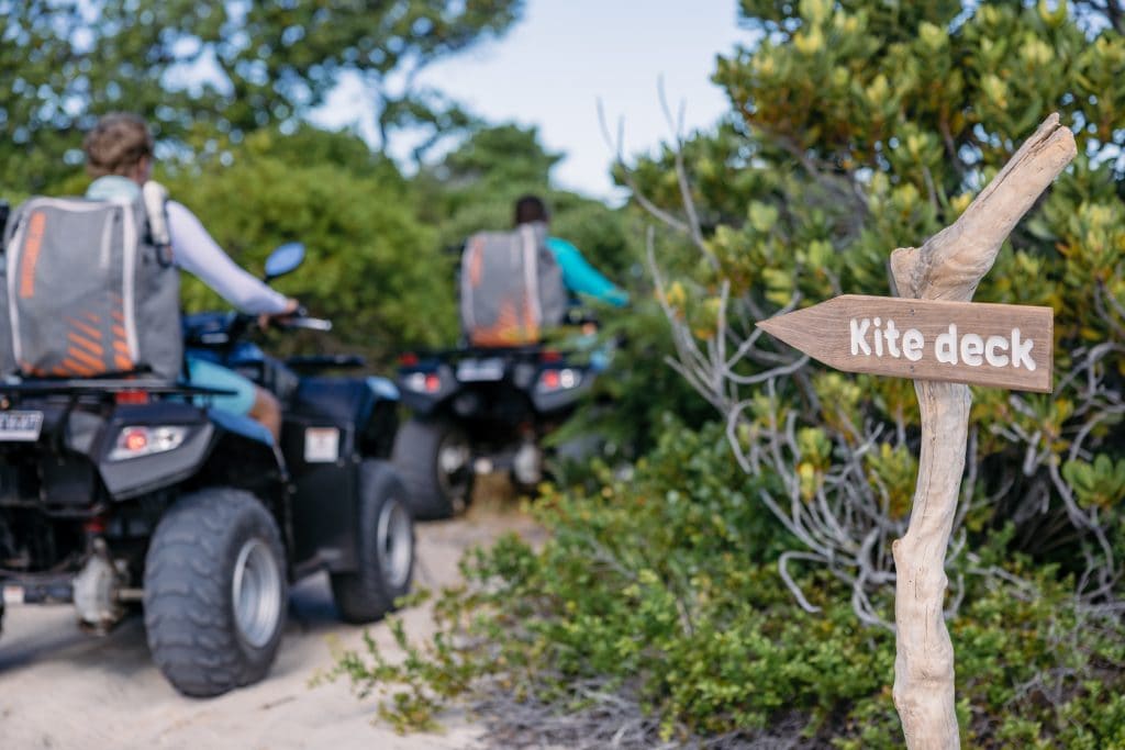 Quad biking to Kite Deck on Miavana