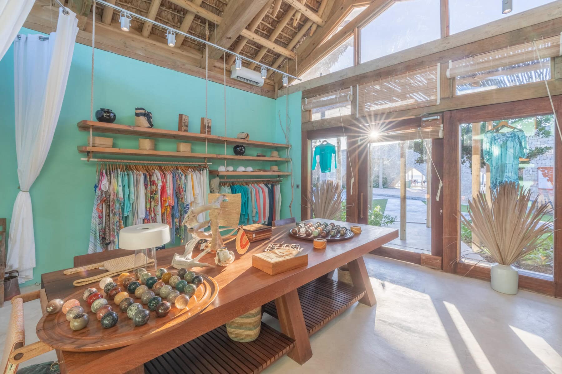 Inside the Boutique at Miavana by Time + Tide, Madagascar