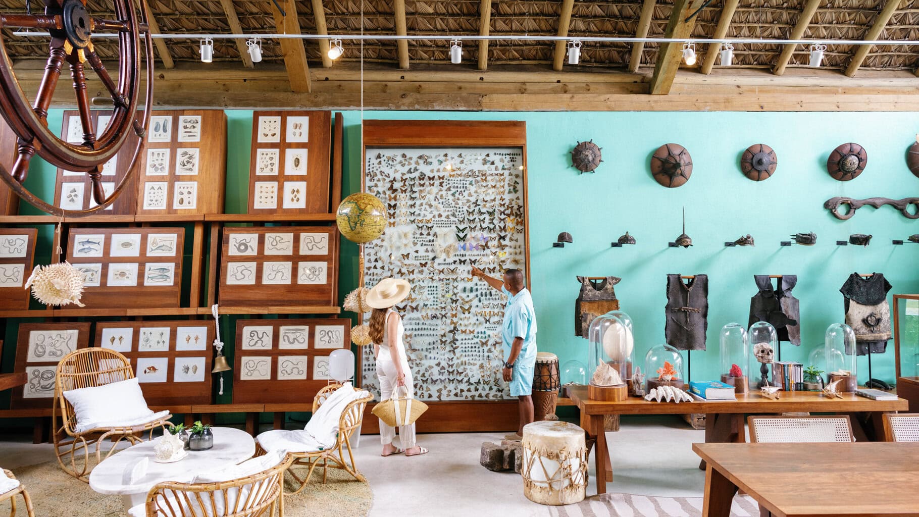 The Cabinet des Curiosities at Miavana, Madagascar