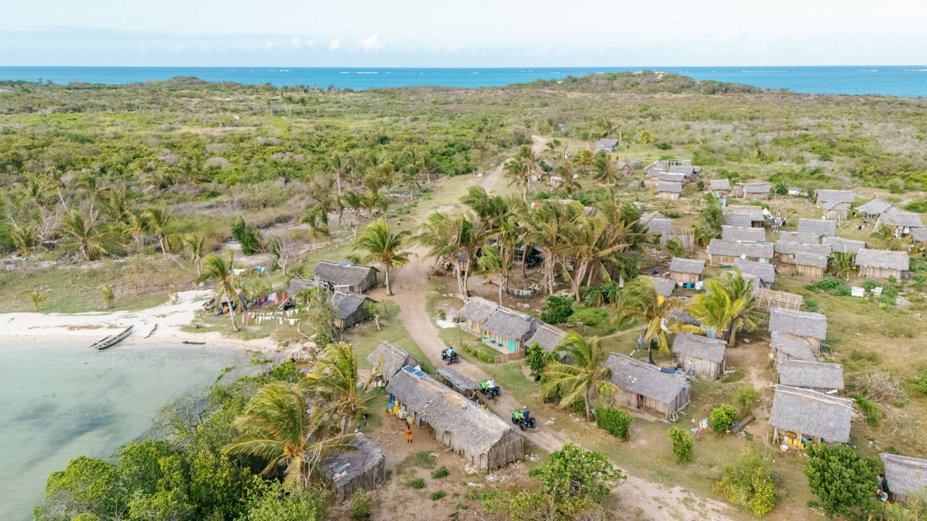 View of the village on a cultural tour with Miavana by Time + Tide Madagascar