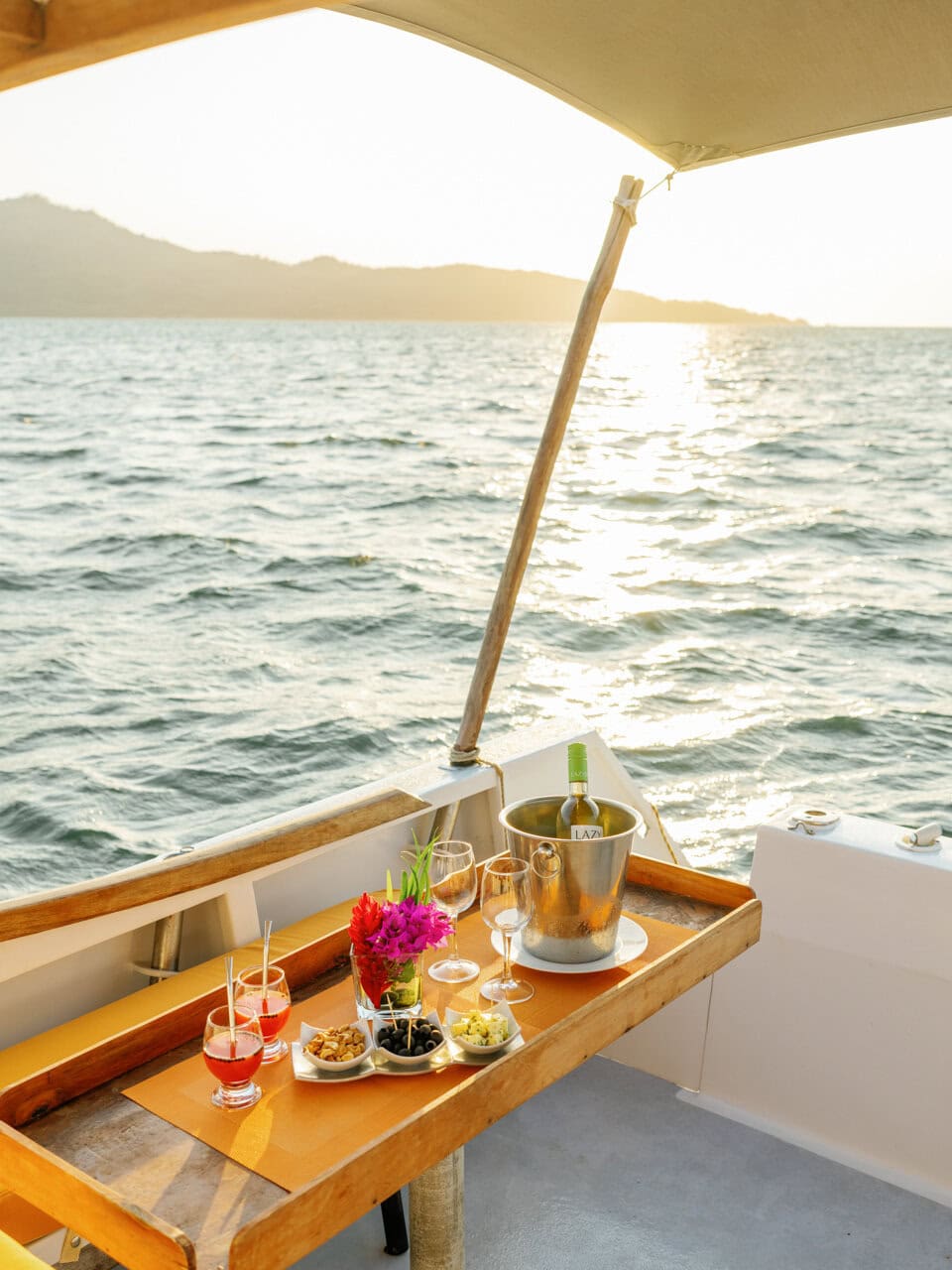 Sunset cruise with Time + Tide Tsara Komba Madagascar